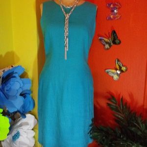 ANNE KLEIN DRESS SKY BLUE COLOR SIZE 10